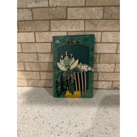 Disney Parks Tiana’s Bayou Adventure Princess Tiana Hair Clip NEW 2024 - Picture 1 of 2